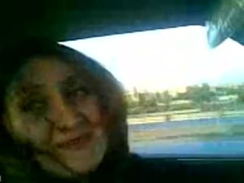 A mature woman in an amateur sex video