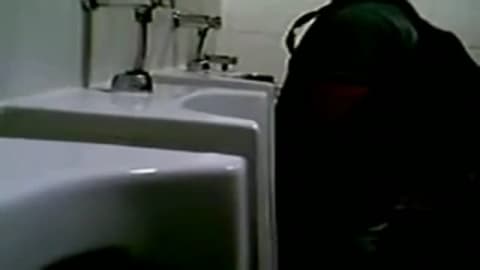 Some urinal fun in the public bathroom