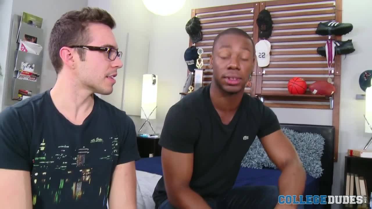 Interracial fuck with Dante Monroe and Sam Northman