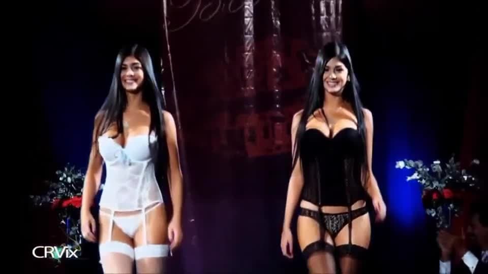 Beautiful women on lingerie compilation