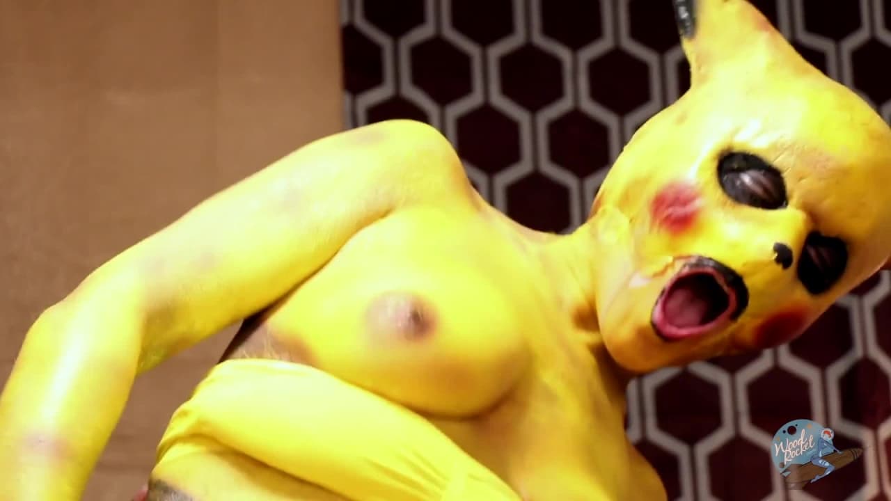 Pikachu is getting all the dick she needs in this scene