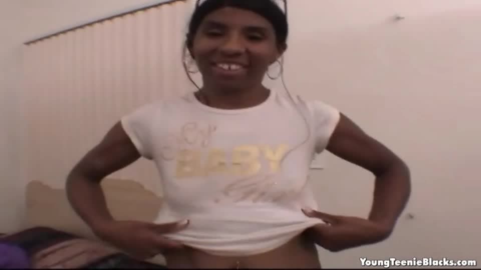 A young black girl gets fingered