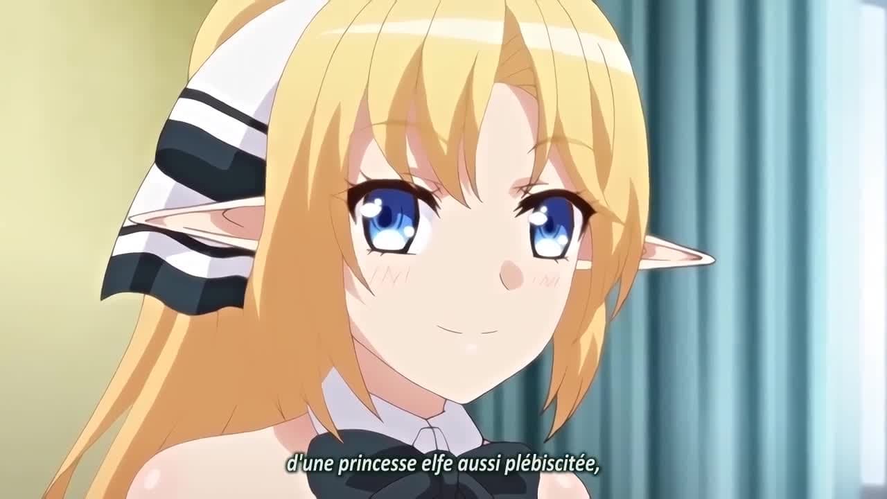 A French hentai with big Oppais elves