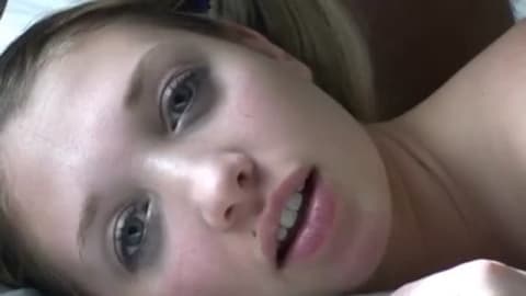 Hot amateurs fucking and she gets a facial