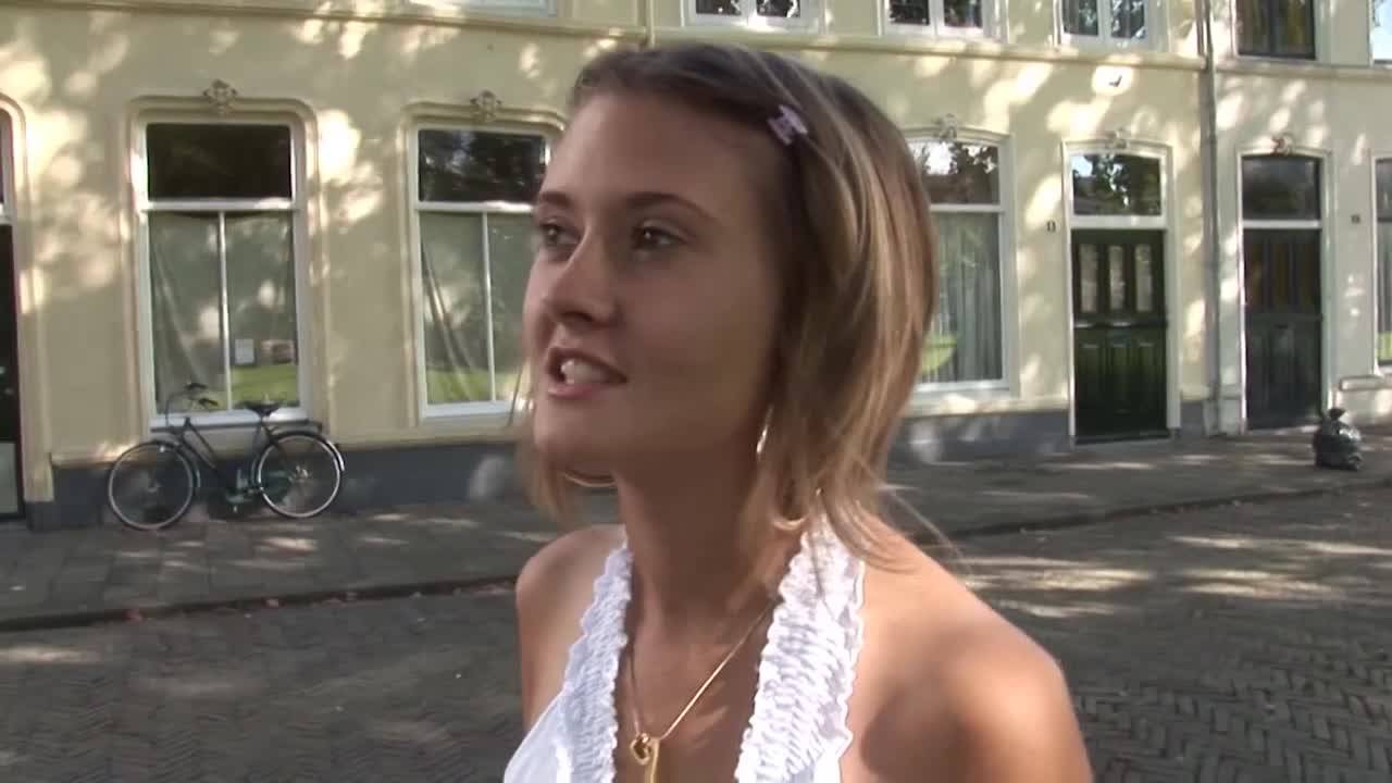 A street girl fucks a mature man