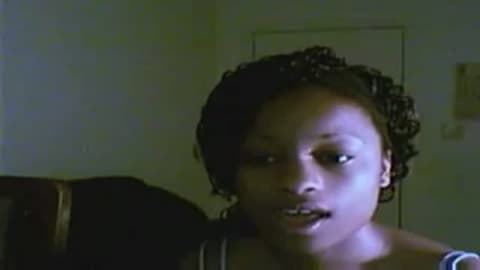 Black woman shows off her juicy tits on cam